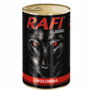 RAFI CLASSIC Karma Mokra Psa Z WOŁOWINĄ 1240g