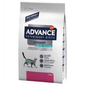 ADVANCE VET DIET Sterilized LowCalorie karma 7,5kg