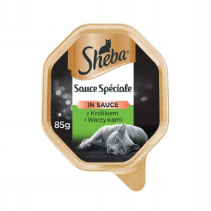SHEBA SELECTION dla Kota Sos KRÓLIK WARZYWA 85g
