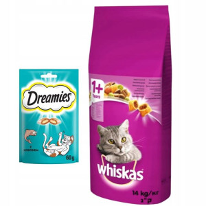 WHISKAS Adult dla Kota TUŃCZYK I WARZYWA 14kg