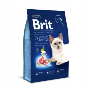 Brit Premium Karma Kot Sterilised Jagnięcina 800g