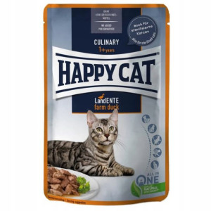 Happy Cat Culinary Karma Mokra w Sosie Kaczka 85g