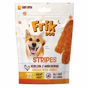 Frik Dog Przysmak Psa Paski KURCZAK MARCHEWKA 75g