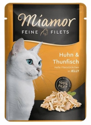 Miamor Feine Filets Kurczak Tuńczyk saszetka 100g