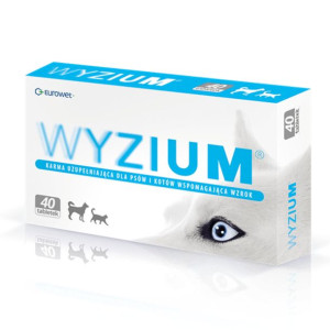 Eurowet Wyzium dla Psa Kota TABLETKI WZROK 40szt