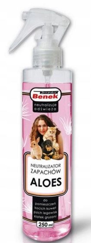 Benek Neutralizator zapachów Spray Aloes 250ml
