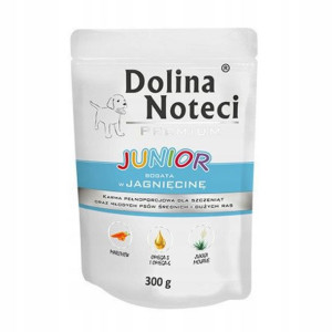 DOLINA NOTECI Karma Mokra JUNIOR JAGNIĘCINA 300g