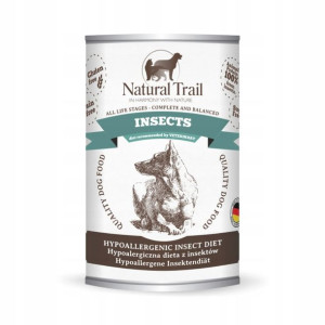 NATURAL TRAIL Karma Mokra dla Psa INSECTS 350g