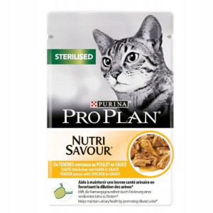 PURINA PRO PLAN Sterilised Karma Kota KURCZAK 85g