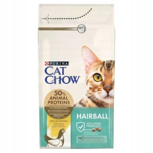 PURINA CATCHOW Hairball Odkłaczająca Karma 1,5kg