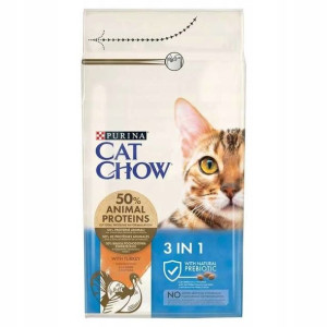 PURINA CAT CHOW 3w1 Karma dla Kota INDYK 1,5kg