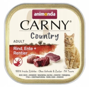 Animonda Carny Country Adult Wołowina, Kaczka i Re