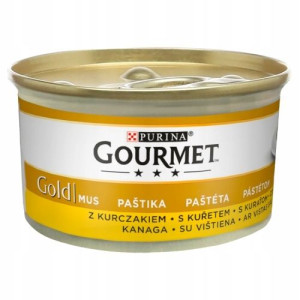 PURINA Gourmet Mokra Karma MUS Kot KURCZAK 85g