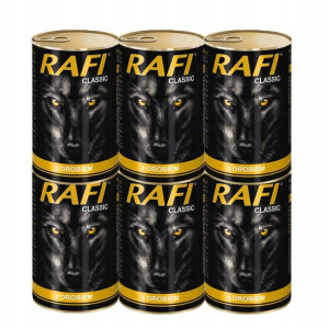Dolina Noteci RAFI Karma Psa DRÓB ZESTAW 6x1240g