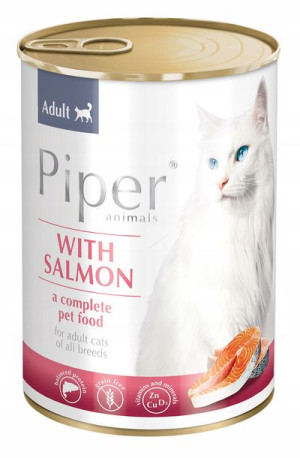 Dolina Noteci Piper Premium Cat Salmon Łosoś 400g