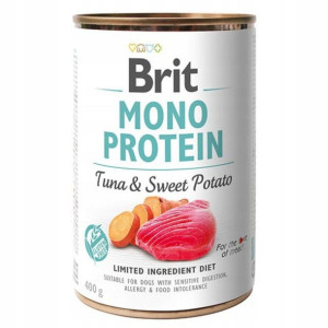 BRIT MONO PROTEIN Tuna Sweet Potato 400g TUŃCZYK