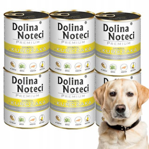 DOLINA NOTECI PREMIUM Kurczak Zestaw Karm 6x 800g
