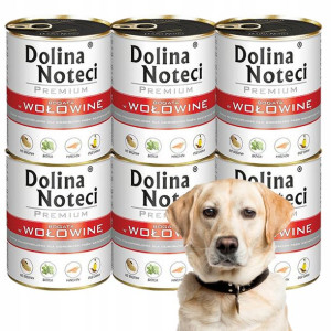 DOLINA NOTECI PREMIUM Wołowina Zestaw Karm 6x 800g