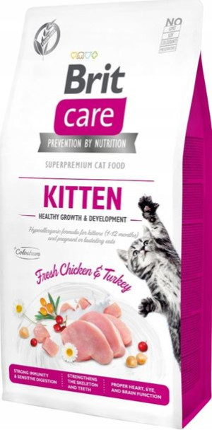 BRIT CARE CAT Grain-free Kitten DLA KOCIĄT 2kg