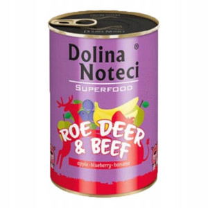 DOLINA NOTECI Superfood SARNA I WOŁOWINA 400g