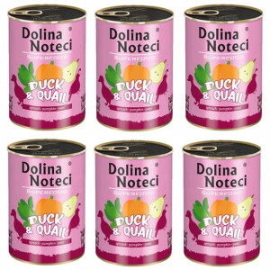 Dolina Noteci Superfood Kaczka Przepiórka 400g 5+1