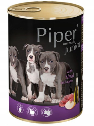 Dolina Noteci Piper Mokra Junior 400g Cielęcina