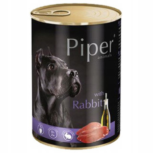 Dolina Noteci Piper Karma Mokra Rabbit 400g Królik