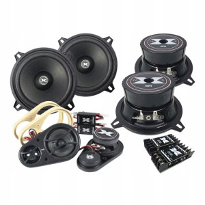 Głośniki Excursion 13cm 1,5ohm zestaw 3drożny 300W
