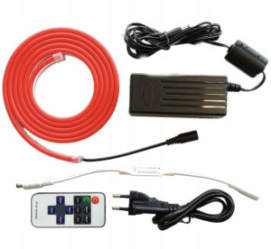 Zestaw Neon Led Flex 6x12 5mb Czerwony