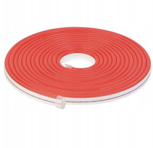 Taśma Led Neon Flex 12v 6x12mm 11w Czerwony