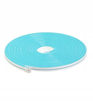 Taśma Led Neon Flex 12v 6x12mm 11w Błekitny
