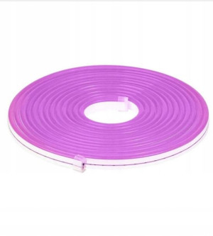 Taśma Led Neon Flex 12v 6x12mm 11w Fiolet