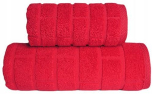 Ręcznik Greno Brick 50x90 Czerwony