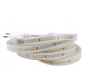 Taśma 100 Led 2835 230v B. Zasilacza 1m Zimna