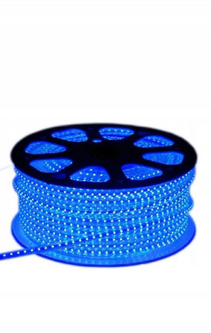 Taśma Led 5050 Niebieska Wodoodporna 4.8w