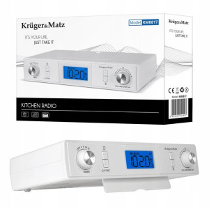 Radio kuchenne podwieszane Bluetooth