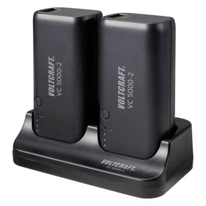 Powerbank podwójny 2x 5000 mAh stacja ładująca