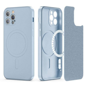Etui IPHONE 12 PRO MAX Tech-Protect Icon MagSafe jasnoniebieskie