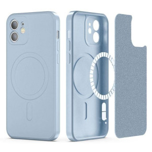Etui IPHONE 12 Tech-Protect Icon MagSafe jasnoniebieskie