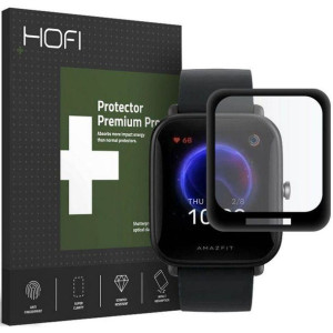 Szkło Hybrydowe XIAOMI AMAZFIT BIP U HOFI Hybrid Pro+ czarne