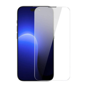 Szkło hartowane z powłoką przeciwpyłową 0.3mm Baseus Crystal do iPhone 14 P