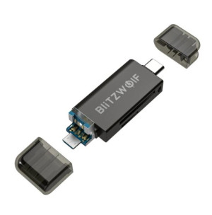 Czytnik kart SD USB-C / USB-A Blitzwolf BW-CR1