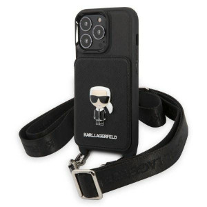 Oryginalne Etui IPHONE 13 PRO MAX Karl Lagerfeld Hardcase Saffiano Metal Ik