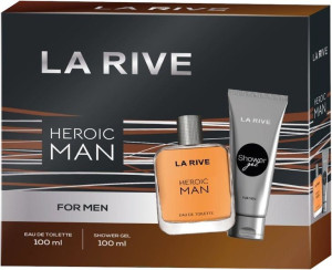 La Rive For Men Heroic Man Zestaw prezentowy