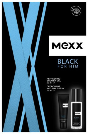 Mexx Black For Him Zestaw prezentowy