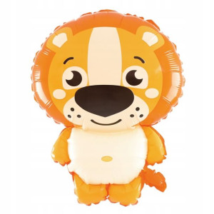 Balon foliowy lew 45cm x 63 cm