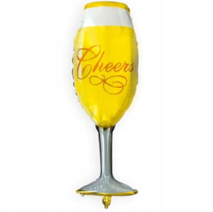 Balon foliowy kieliszek cheers 17cm x 40.5 cm