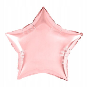 Balon foliowy gwiazda rose gold 45 cm
