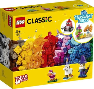 Lego 11013 Classic Kreatywne Przezroczyste Klocki