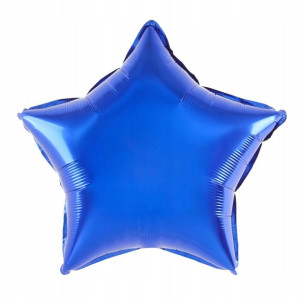 Balon foliowy gwiazda chabrowa 45 cm
